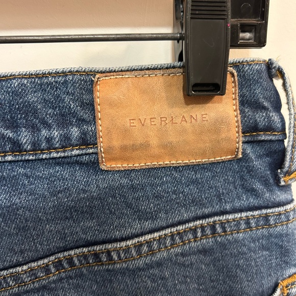 Everlane Denim Jeans Straight Leg High Rise Medium Wash Size 30 Casual Classic - Picture 4 of 4